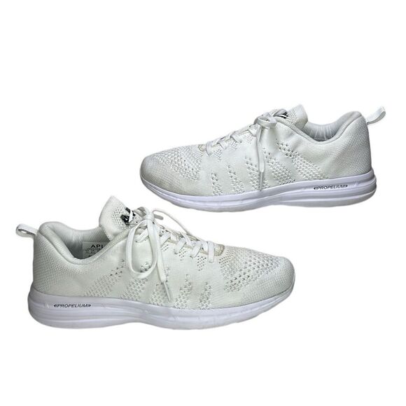 APL - Women’s “TechLoom Pro” Running Shoe in White/Black/Gum - Size 11, White - Picture 2 of 15